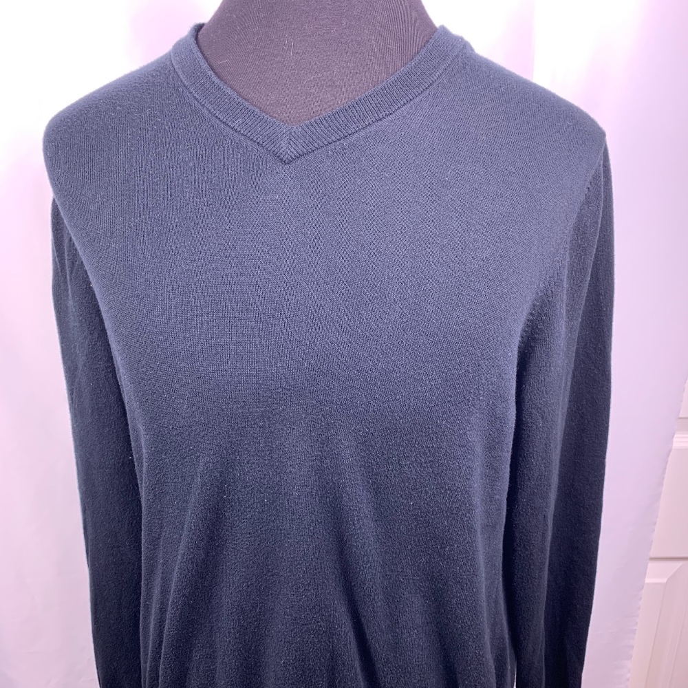 Brooks Brothers V-Neck Sweater 100% Supima Cotton